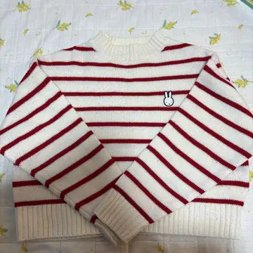 merry jenny 스트라이프 니트 스웨터