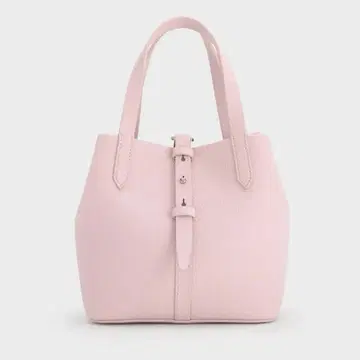 Beryl 베릴 리사이클 가죽 버킷백 핑크