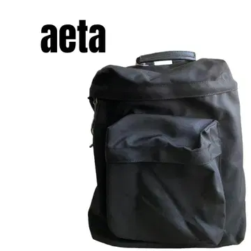Aeta Nylon TF 블랙 럭색/백팩 M