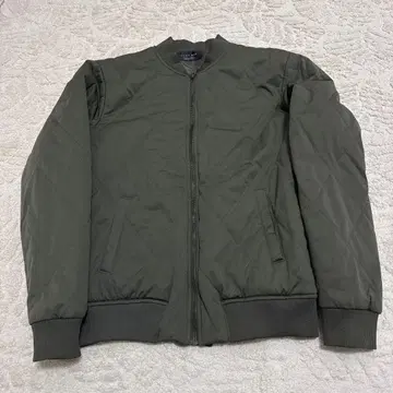 ZARA MAN 카키 퀼팅 자켓