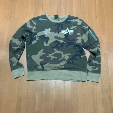 ALPHA 카모플라쥬 트레이닝복 M 사이즈