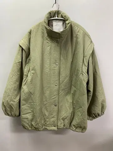 notch. 다운 자켓 소매 탈부착 2WAY 벌룬 스탠드 블루종 M