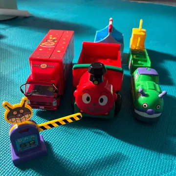 호빵맨 트럭 기차 세트