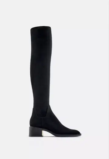 Mid Heel over knee boots Zara