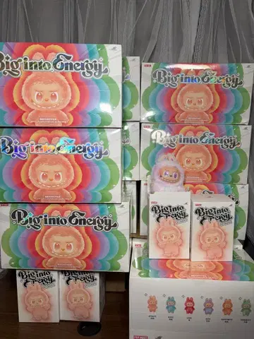 [정품 미개봉] Labubu Big into Energy 2상자 라부부
