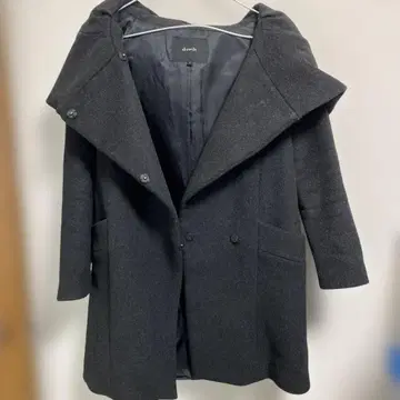 새상품급 allureville 알아바일 빅 컬러 울 코트