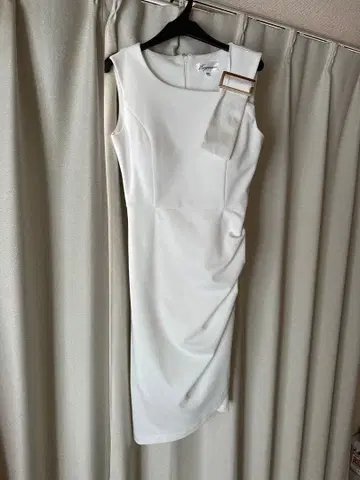 Eugenie 화이트 타이트 드레스 XS