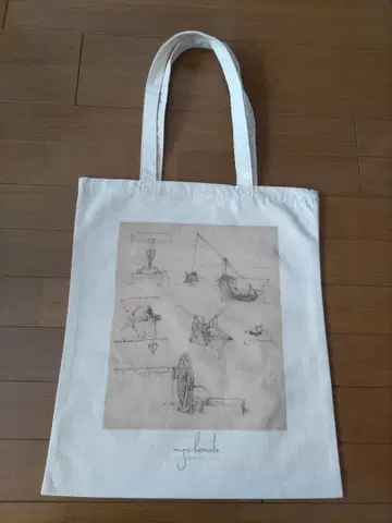 천공의 아틀라스전 레오나르도 다 빈치의 [아틀란티코 필사본] 토트백