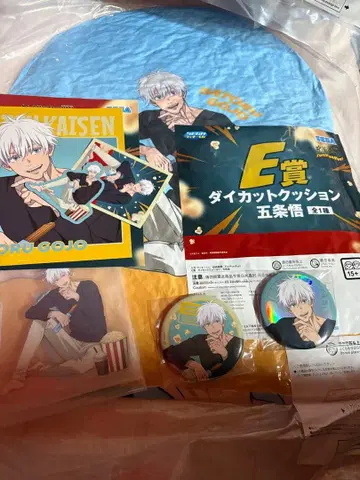 주술회전 세가 럭키 쿠지 고죠 사토루 다이컷 쿠션 아크릴 스탠드