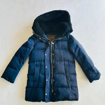 MACKINTOSH 네이비 다운 자켓 후드 부착