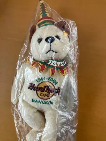 하드 록 카페 봉제 인형 방콕 한정판 2006