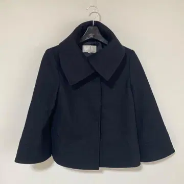 엠프리미어 34 울 숏코트 울 자켓 블랙 블랙 DMW