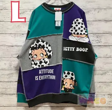 베티 여성용 트레이닝복 쭈리 패치워크 긴팔 의류