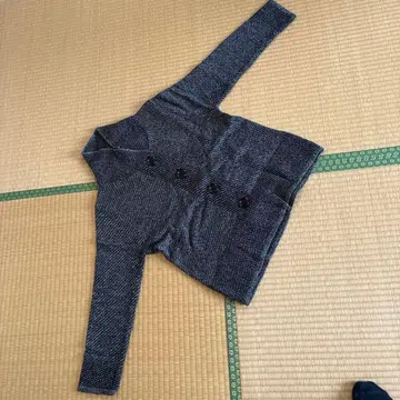 그레이 계열 아크릴 긴팔 가디건 M