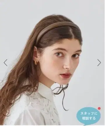 샤포도 오 머리띠 다크 브라운 파우치 포함