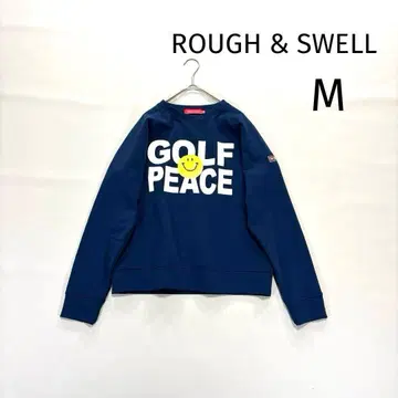 러프앤스웰 맨투맨 트레이닝복 속기모 네이비 M 빅 로고