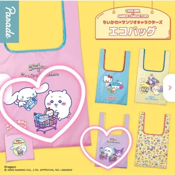 치이카와 (먼작귀) x 산리오 캐릭터즈 에코백
