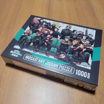 나의 히어로 아카데미아 원화전 모자이크 아트 퍼즐 덤 포함