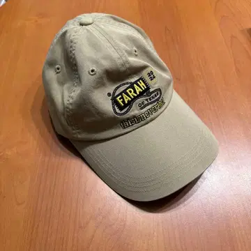 Thisisneverthat x Farah 캡 베이지