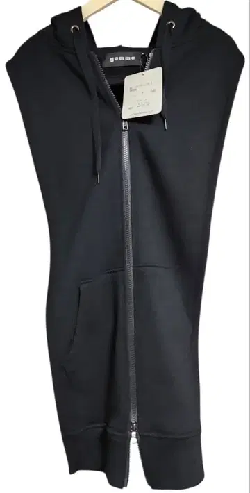 gomme 후드 부착 베스트형 숄 스톨 기타