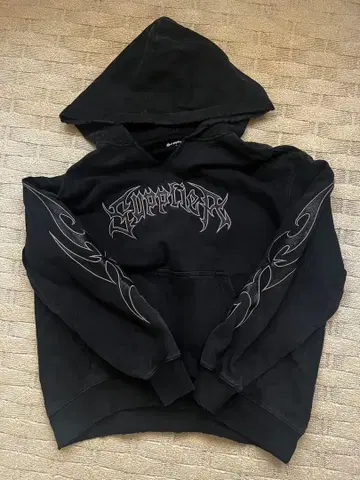supplier tribal leather patch hoodie