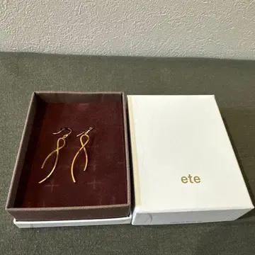ete 골드 귀걸이 (양쪽 귀용)