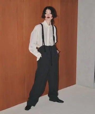 TODAYFUL Suspenders Highwaist Pants 38