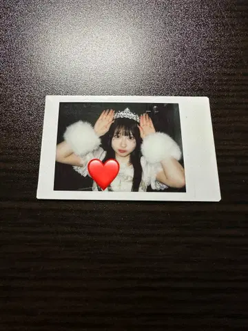 CUTIE STREET 사쿠라바 하루카 생일 축하 폴라로이드