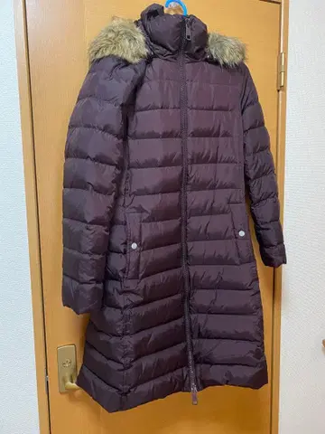 후드 부착 롱 다운 자켓 타미힐피거