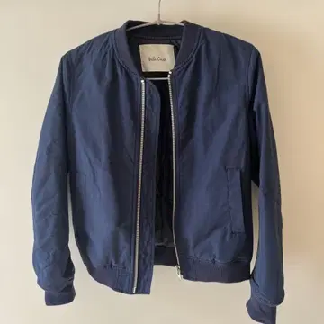 [ Mila Owen ] 네이비 MA-1 스타일 자켓