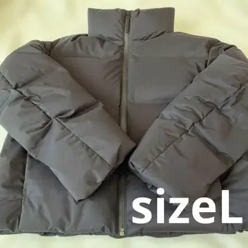 [ 새상품급 ] 심리스 다운 숏 자켓 L 사이즈