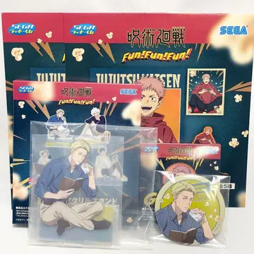 주술회전 세가 럭키 쿠지 나나미 켄토 아크릴 스탠드 캔뱃지 스티커