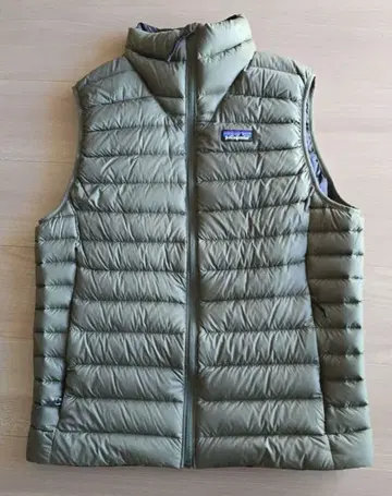patagonia 다운 베스트 M 올리브 그린