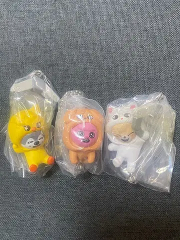 캡슐 토이 동물 캐릭터 세트