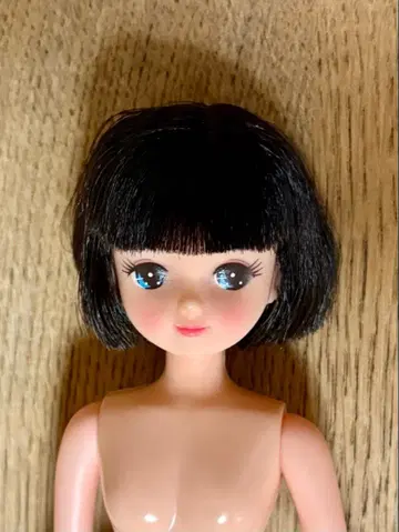 키라짱 리카짱 캐슬 오타노시미 인형 밥 블랙 헤어 블루 아이