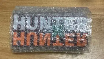 [최저가] hunter x hunter 로고 피규어 받침대 포함 빨간색