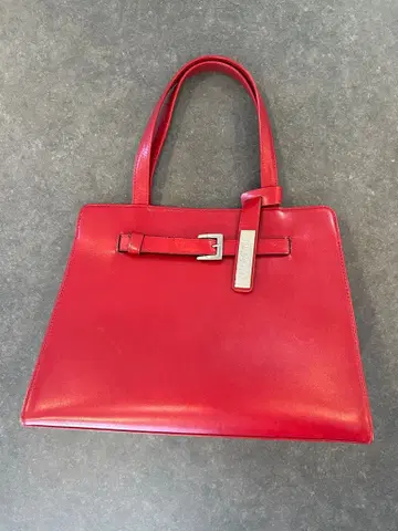 MAYA 레드 핸드백 빨간색 토트백