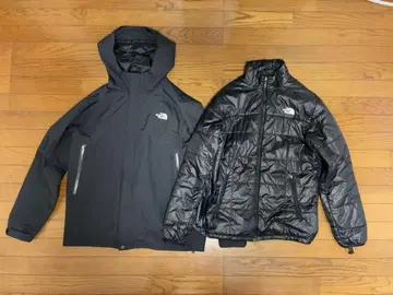 THE NORTH FACE 마운틴 후드티 (이너 포함) XL 블랙