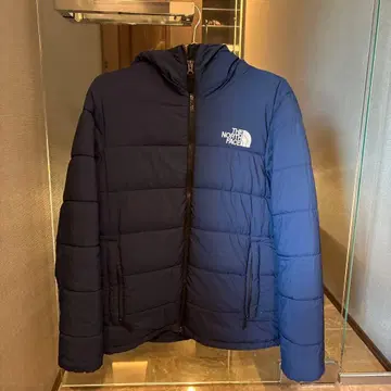 THE NORTH FACE 네이비 다운 자켓
