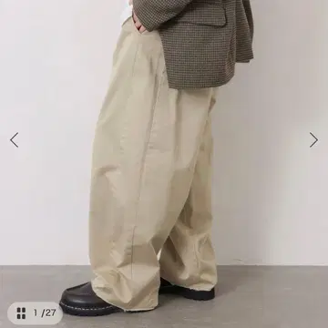 완판 25AW journal standard luxe 치노 스위치 팬츠