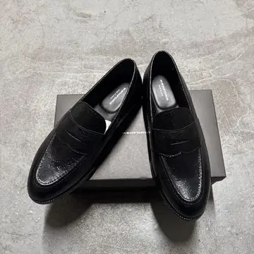 KENFORD 페이즐리 로퍼 27.5cm 전체 페이즐리 블랙