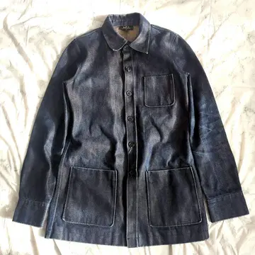 아페쎄 APC 데님 자켓 커버올 y2k