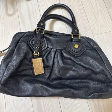 마크제이콥스 블랙 가죽 핸드백