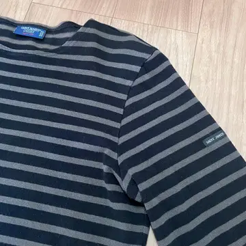 세인트 제임스 바스크 셔츠 메리디안 L 느와르 토프 블랙