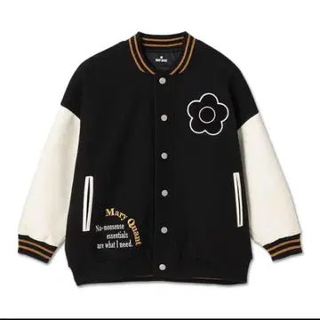 마리콴트 MQ 바시티 자켓 블루종 (블랙)