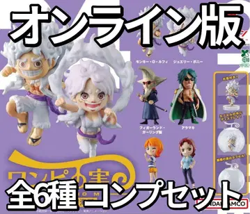 온라인판 ONE PIECE 원피스 열매 제24해전 전 6종 컴프 세트