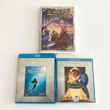 디즈니 프린세스 블루레이 Movienex 세트 묶음 판매 3장
