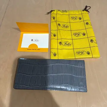 페리지 그레이 1134 크로코 장지갑