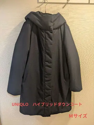 UNIQLO 하이브리드 다운 M 네이비