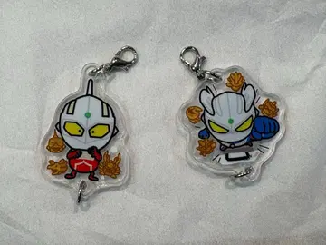 노가미 울트라맨 제로 울트라맨 세븐 아크릴 키링 참